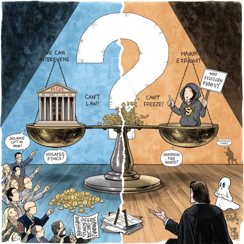 Frozen Funds in DeFi: A Growing Debate Over Who Has the Right to Intervene