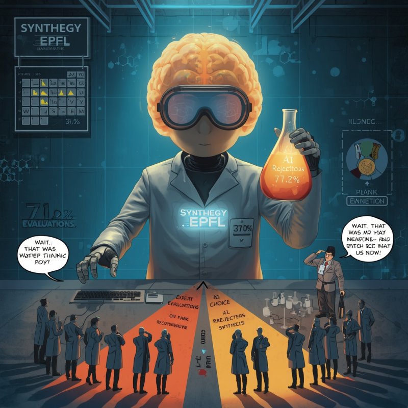 EPFL's Synthegy Framework Lets Chemists Guide AI to Rank the Best Molecule-Building Routes