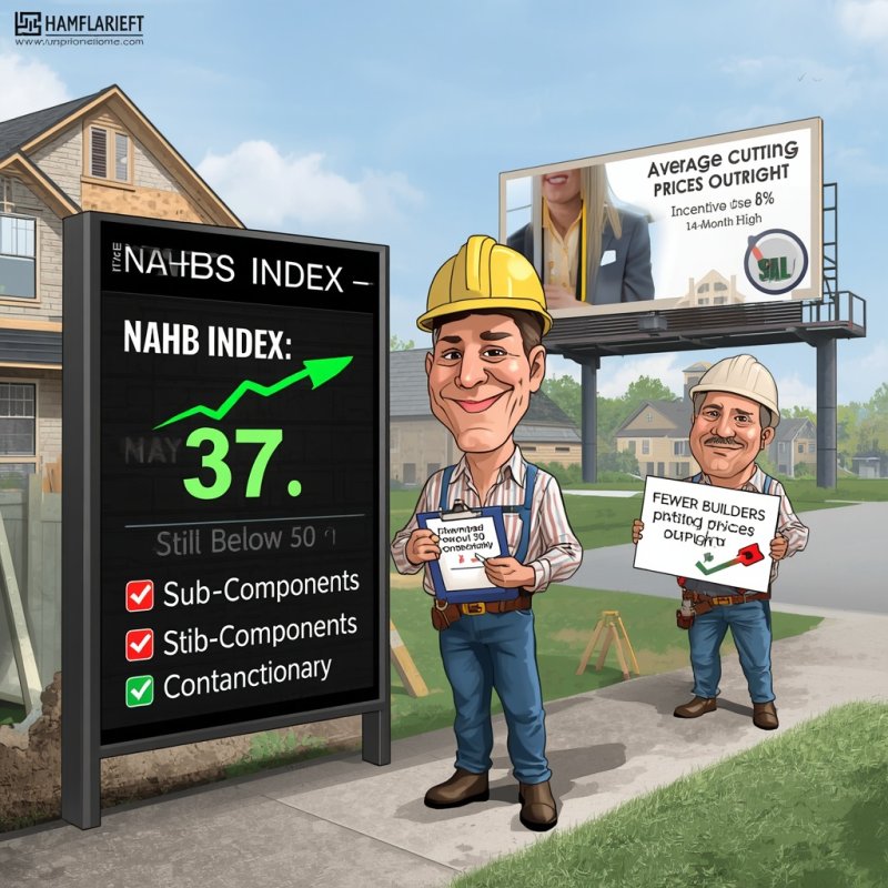 Builder Confidence Ticks Up in May as NAHB Housing Index Beats Expectations
