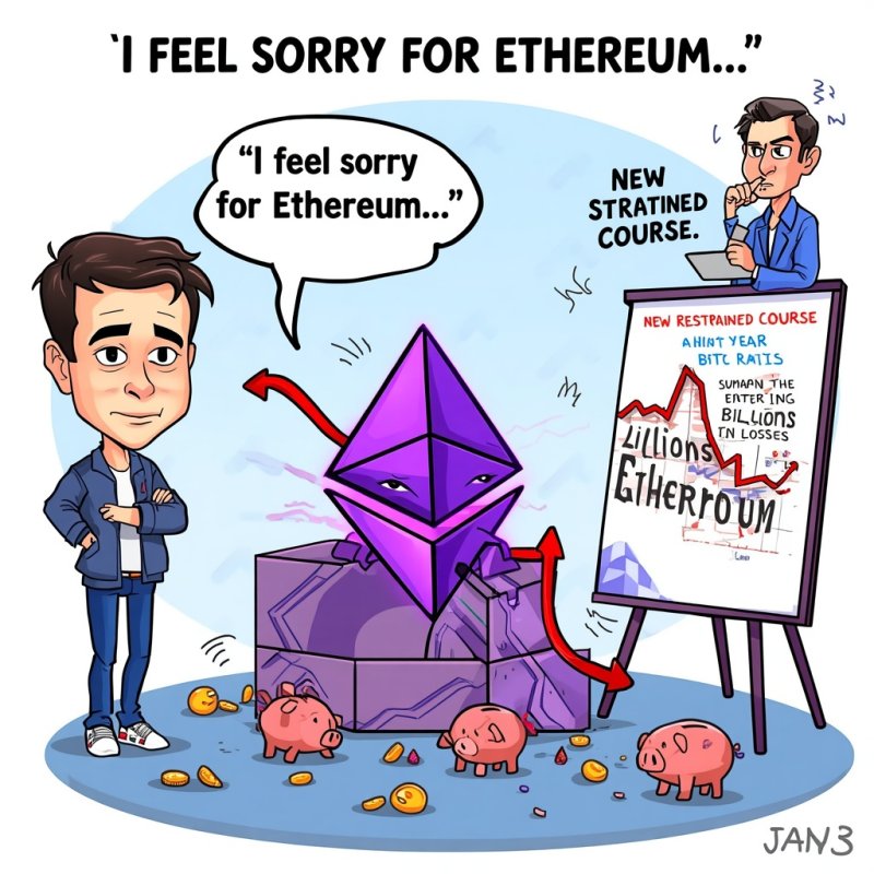 Samson Mow Says He Feels Sorry for Ethereum Amid Mounting Losses and Structural Woes