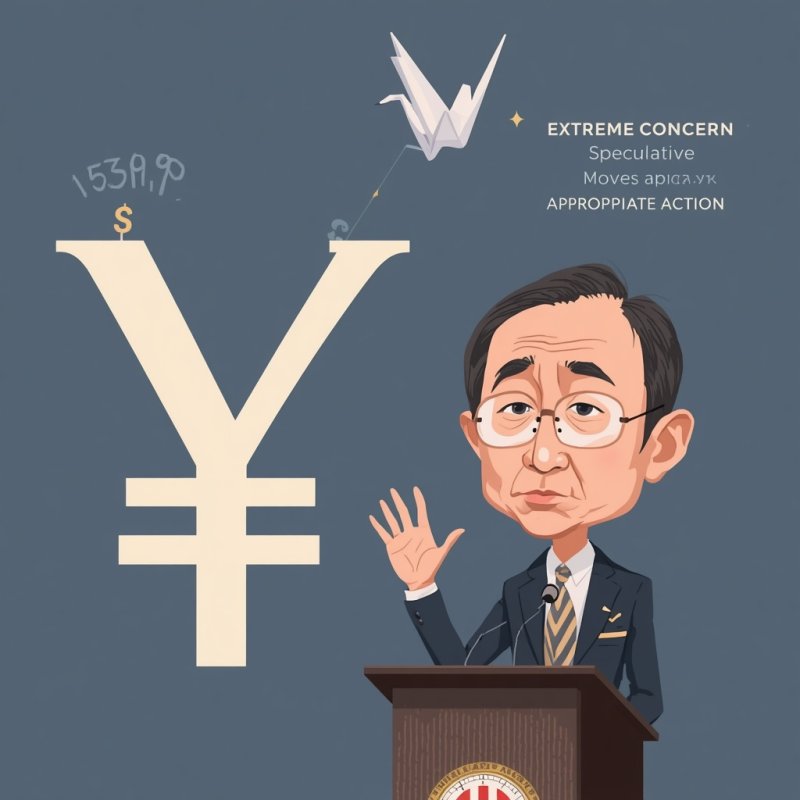 Japan's Top Government Spokesman Flags Deep Concern Over Speculative Yen Moves