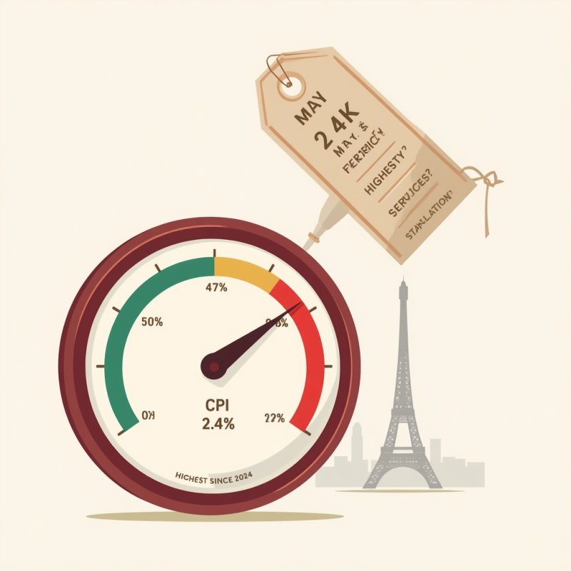 French Inflation Hits 15-Month High in May as Energy Prices Surge